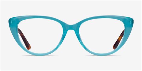 turquoise eyeglasses frames.